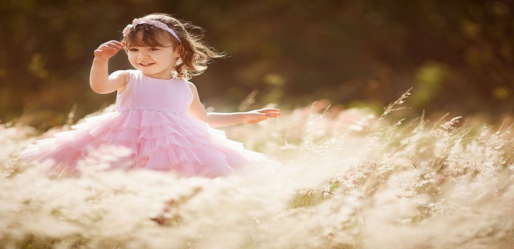 10 فساتين  بنات ناعمة في عيد الفطر