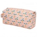 Petit Monkey - Pencil Case Palm Trees - Pink