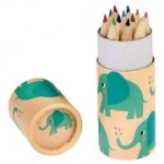 Rex London - Elvis The Elephant Colouring Pencils Set Of 12