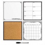 Wall Pops - Organizer Set 4pcs - Black & White Wall Pops - Organizer Set 4pcs - Black & White