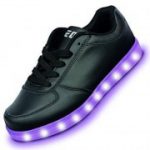 Neon Kyx LED Light Up Low-Top Shoes, Black Neon Kyx LED Light Up Low-Top Shoes, Black