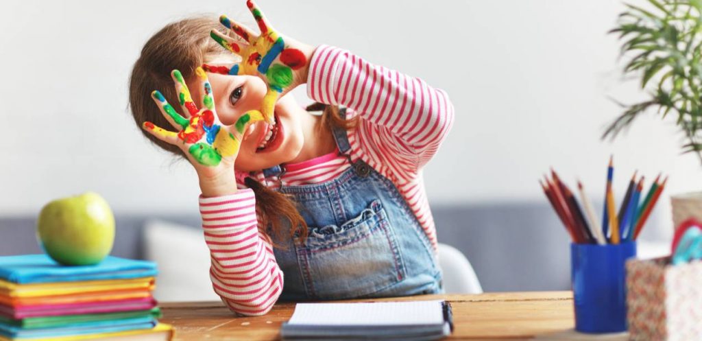 Laughing Children are learning Children