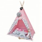 Mindset - Teepee Tent Including Mat - Pink Mindset - Teepee Tent Including Mat - Pink