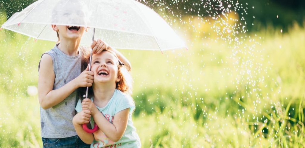 Wet weather fun!