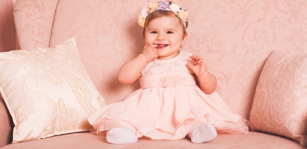 أجمل فساتين بنات مواليد في السعودية