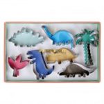 Meri Meri - Dinky Dino Cookie Cutters Pack of 7 Meri Meri - Dinky Dino Cookie Cutters Pack of 7